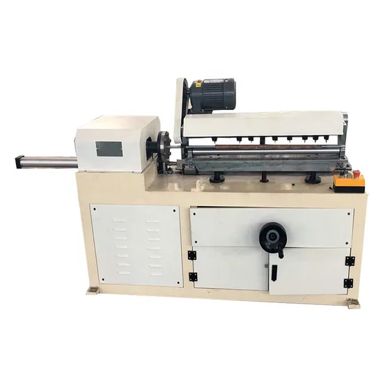 High Precision Paper Core Cutting Machine Paper Pipe Recutter Paper Tube Cutter