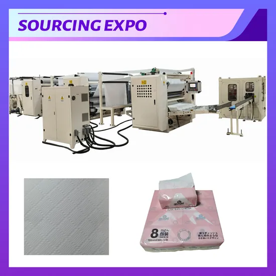 7 Lines Automatic Tissue Paper Plant Facial Tissue Production Line