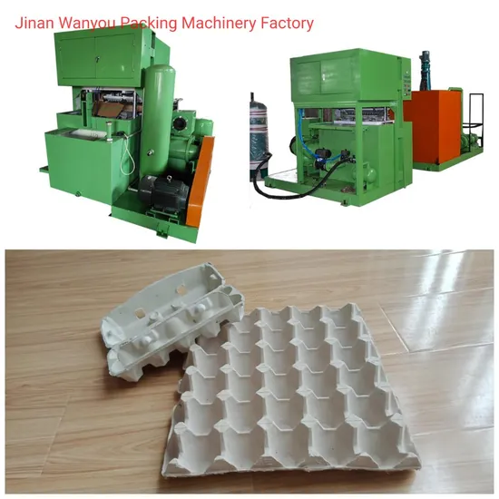 10/12/15/18 Holes Paper Egg Tray Pulp Molding Production Line Machine