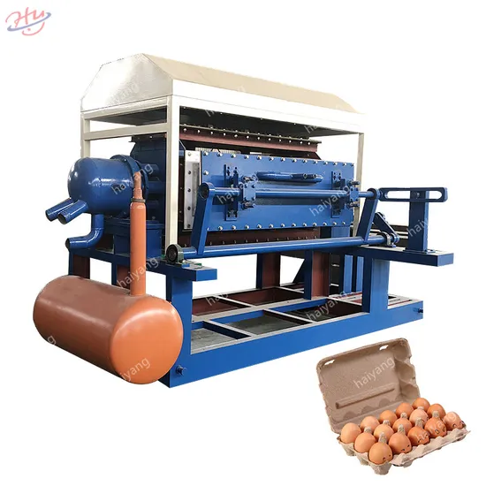 Large Capacity Egg Tray Making Machine Fully Automatic