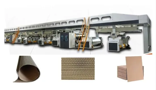 Best Quality Qh-Pack Corrugated Carton Box Production Line Plant Making Machine