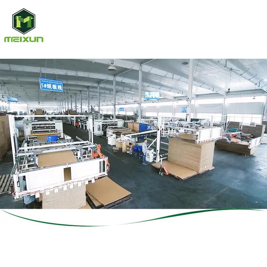 Efficient Honeycomb Paperboard Production Line with High-Speed Laminator