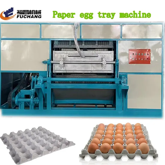 Egg Tray Machine Small Automatic Paper Egg Carton Plate Making Machine