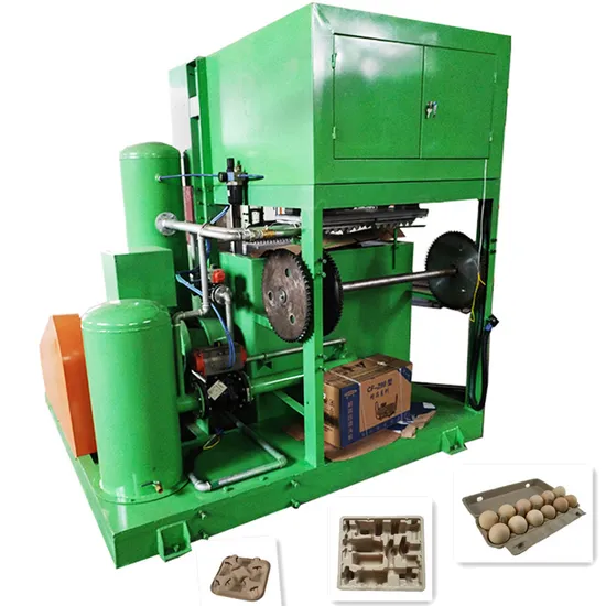 Functional Design Small Paper Pulp Molded Egg Tray Making Machine