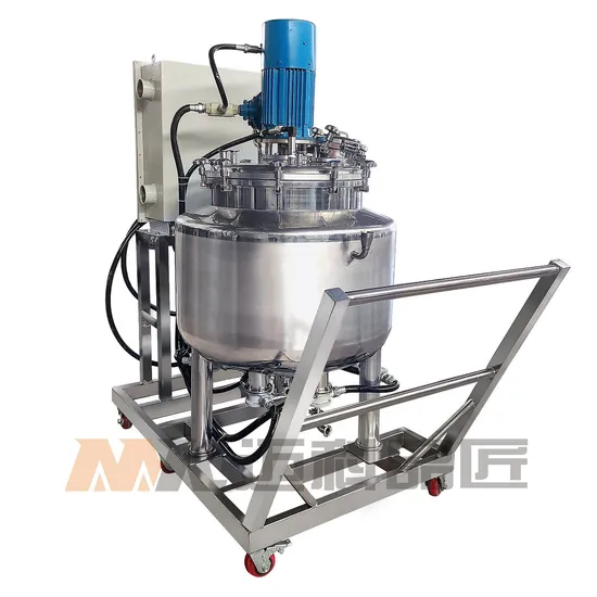 Mobile 200L SUS 316L Chemical Fuel Stainless Steel Mixing Tank