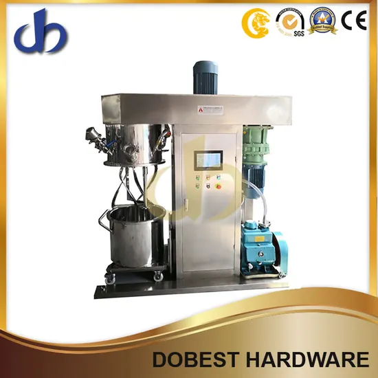 100L Vacuum High Viscosity Sealant Material Gantry Planetary Mixing Machine with Tank