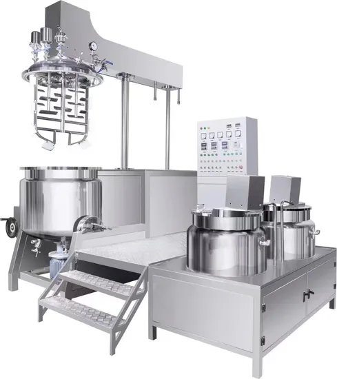 Homogeneous Emulsifier/High Shear Emulsifier Tank/Cosmetic Cream Softening Equipment for Pharmacy, Cosmetic, Food