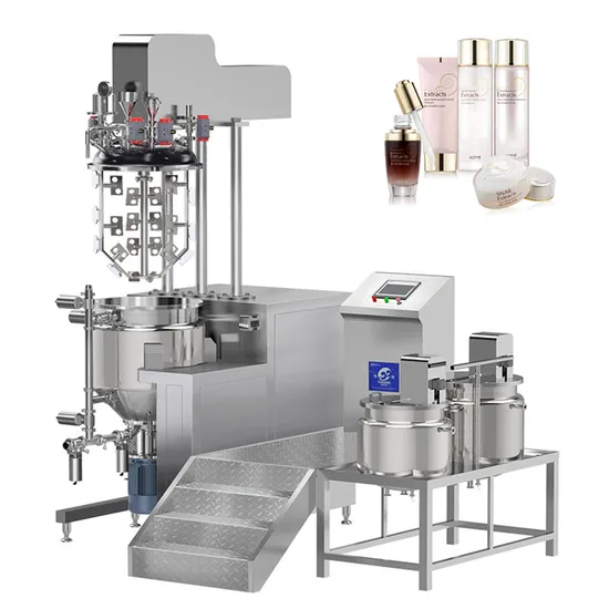 Multi Function Cosmetic Mixing Equipment Vacuum Homogenizing Machine Mixer Machine for Cosmetics