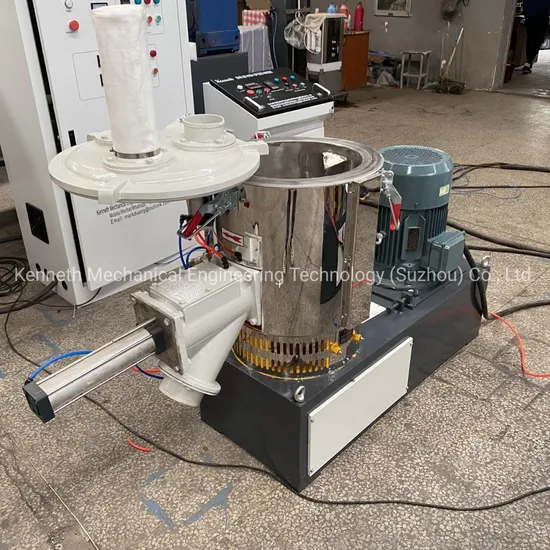 High Speed Turbo Mixer for Plastic Pelletizing Granulation Extruder Polymer Compounding
