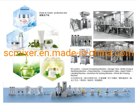50L Vacuum Emulsifying Mixer Cream Cheese Making Machine Mustard Mixer Homogenizing Equipment Mayonnaise Production Line