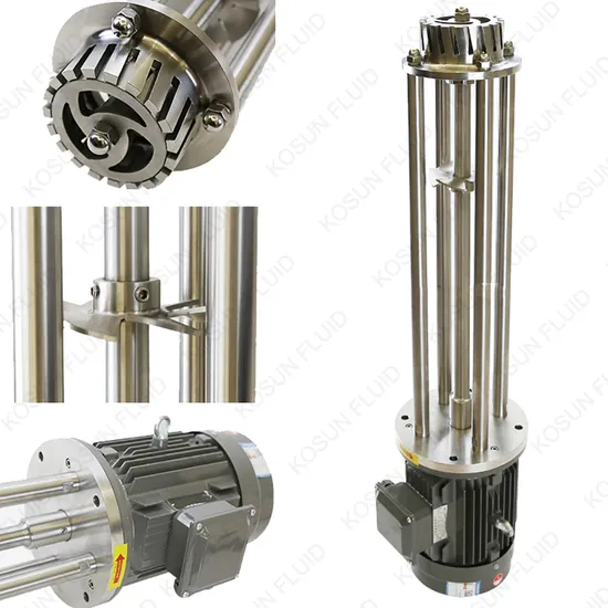 Mayonnaise Xanthan Gum Cosmetic Inline High Speed Shear Mixer Emulsifier Homogenizer