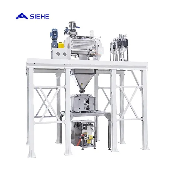 Powder Production Line Mixing Machine Food Additives Production Line