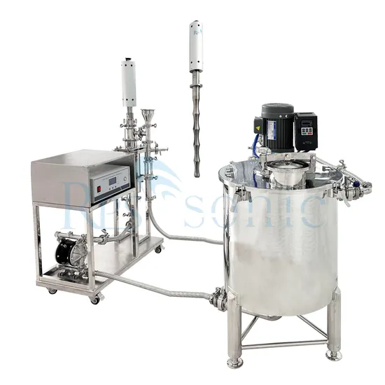 Continuously Ultrasonic Cosmetic Processor Homogenizer Disrupter