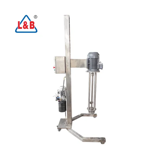 Price of Steel Homogenizer Industrial Emulsifying High Shear Mixer with Hydraulic Lifting