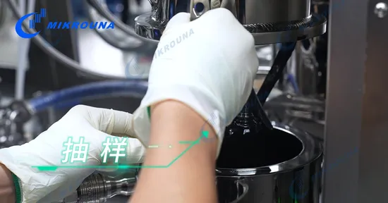 High-Solid and High-Viscosity Materials and Efficient Mixing Machine