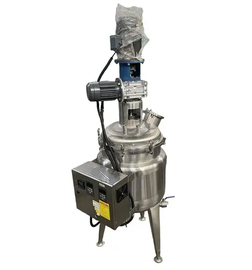 Supply High Quality 304 Stainless Steel Mixing Tanks Liquid Detergent Mixer Machine