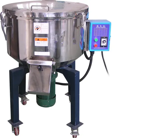 Raw Material PP/ ABS /PVC/Pet/LLDPE Plastic Color Vertical Mixer