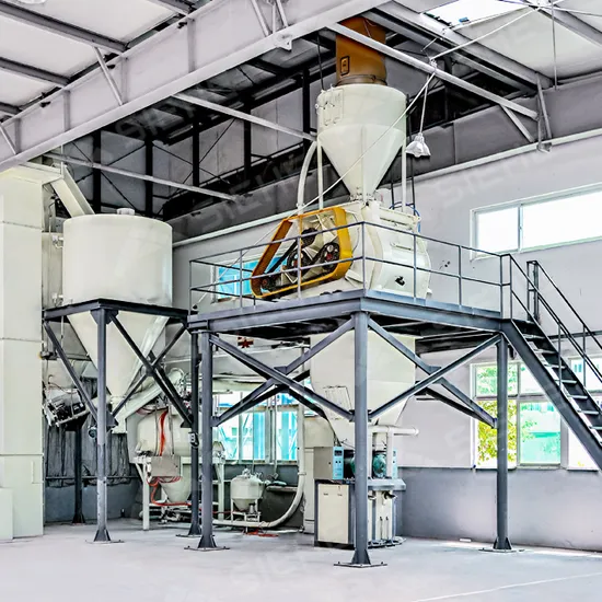Dry Powder Mixing Machine Complete Putty Powder Production Line Machinery