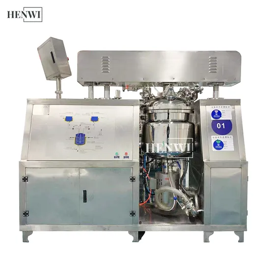 High Shear Homogenizing Vacuum Emulsifying Mixer Cosmetic Homogenizer Mixer