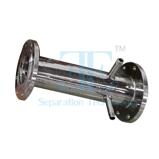 Static Mixer High Efficiency Movable Inline Static Pipe Mixer Gas Liquid Mixing