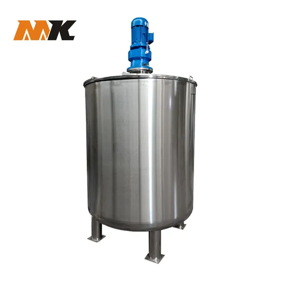 Maike 2500L Stainless Steel Mixing Tank Mud Mixer for Beverage Production Line