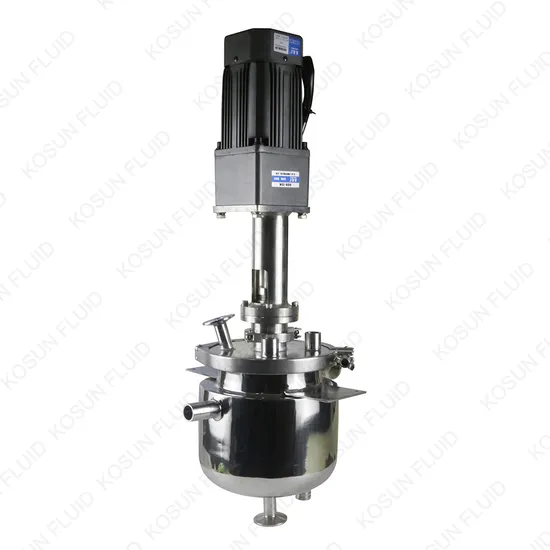 3 5 Liter 304 316 Stainless Steel Small Lab Scale Mixing Tank with Mixer for Lab 3L 5L 1 Gallon