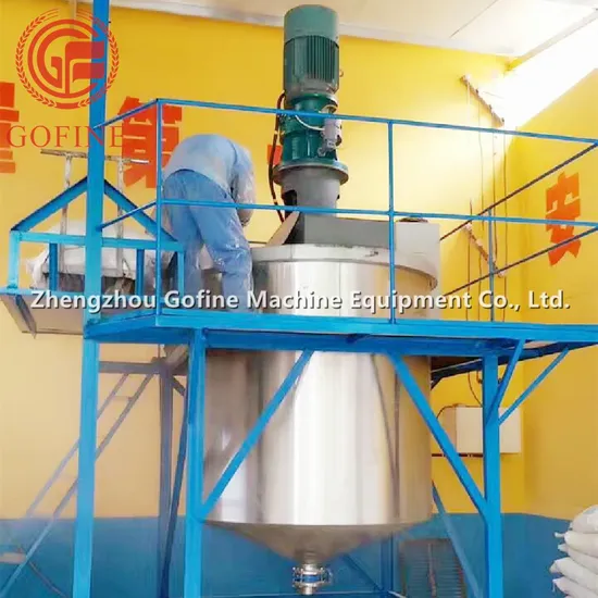 Anticorrosive Paint Blender Machine Paint Manufacturing Plant