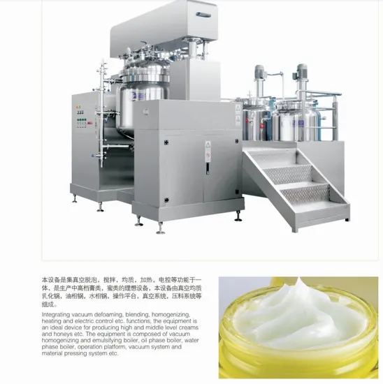 Homogenizer for Cosmetic High-Sheer Emulsifier