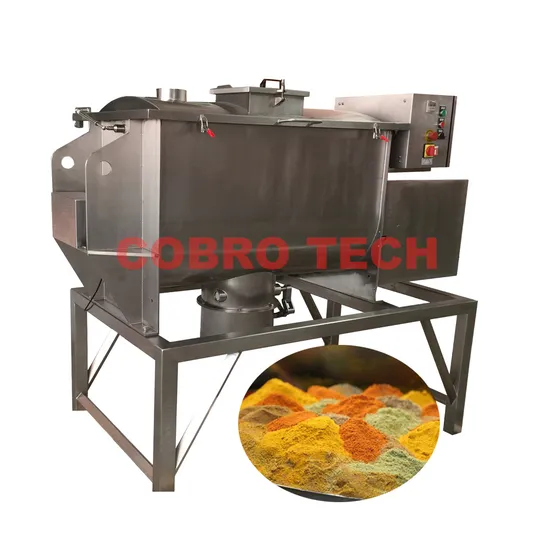 Small Powder Mixing Machine Ribbon Blender Manufacturer