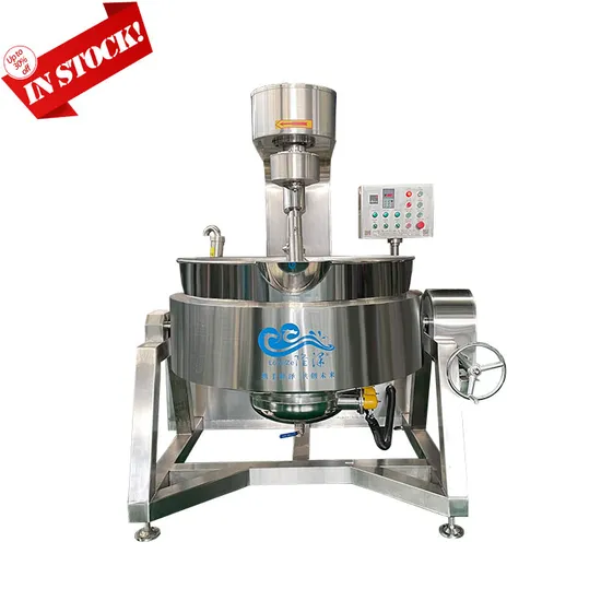Industrial Cooking Kettle Tomato Paste Caramel Sauce Cooking Mixer Machine for Sale