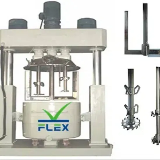 Original Factory Durability Dispersing Mixer Semi-Automatic Silicone Sealant Making Machine with Fast Curing Speed