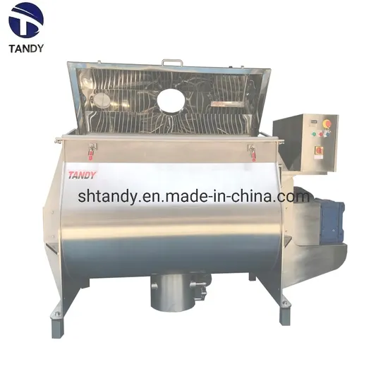 Dry Powder Materials Agitation Single Shaft Paddle Mixer