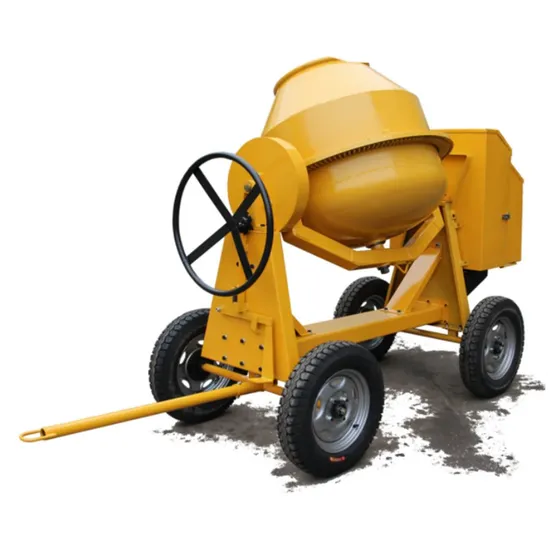 Electric Concrete Mixer with Adjustable Speed for Easy Mixing