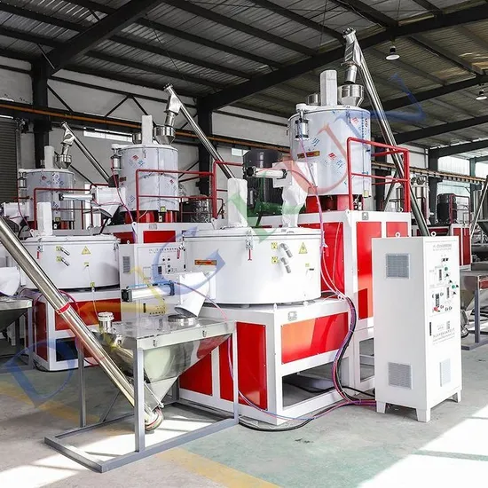 Hot Selling Plastic PVC Resin Powder Turbo Mixer Machine