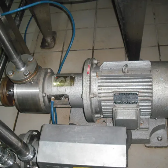 Sanitary Inline Homogenizing Mixer and Pump