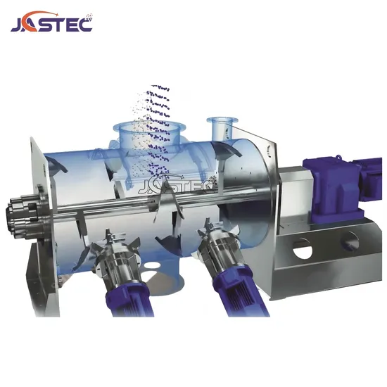 Chemical-Resistant Plough-Shear Mixer for Fertilizer Blending