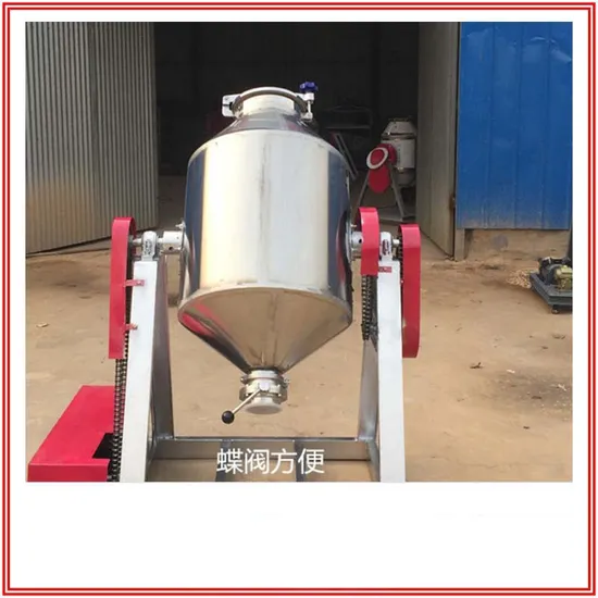 Small Dry Powder Drum Mixer for Tea, Feed, Chemical, Pesticide, Fuel, Food10-50L