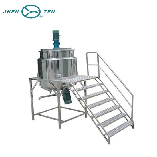 Industrial Liquid Chemical Emulsifier Mixer Stainless Steel Liquid Detergent Mixing Tank for Sale