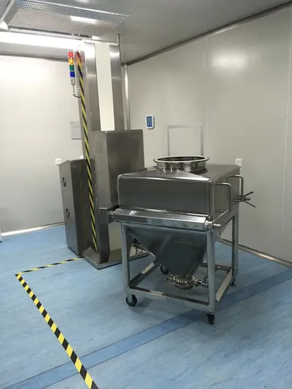 Column Lifting IBC Bin Blender