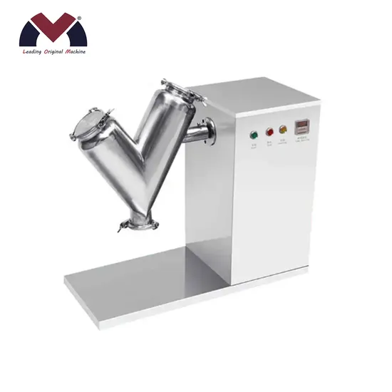 Widely Used High Quality V Shaped Medical Dry Powder Drum Mixing Machine