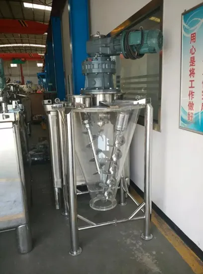 Sanitary Stainless Steel Screw Cone Type Powder Mixer