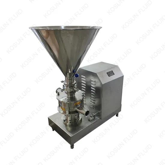 Food Grade Inline Liquid Xanthan Gum Powder Mayonnaise Mayonnaise Mixer