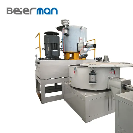 Beierman Price SRL-Z 300/600L 500/1000L 800/2500L 1000/3000L PVC Compound Powder Heat and Cold Mixer Unit Plastic Mixing/Blender Machine