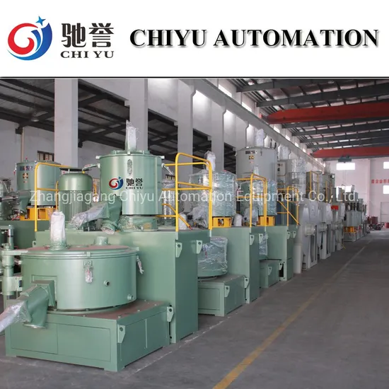 Plastic Powder Mixer Machine Mixing Machines Chemical Mixer Extruder Machine Plastic Industry Automatic Feeding Dosing Mixing Conveying System