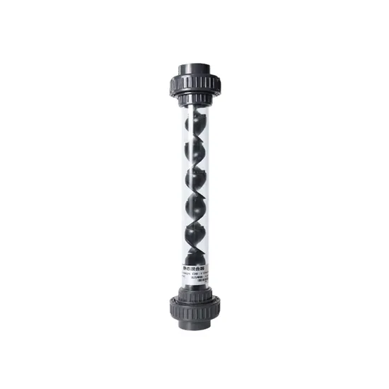Pipe Element Plastic Ozone UPVC Static Mixer