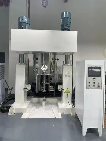Silicone Sealant, PU Sealant Mixer Gantry Type Vacuum Planetary Mixer with Disperser