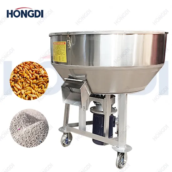 Flat Top Mixer for Mixing Granular Food Powder Fermented Feeds