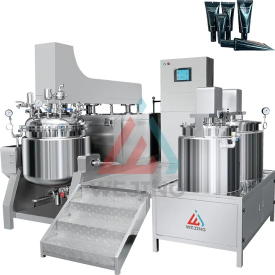 Factory Stainless Steel Cosmetic Cream Mixer Vacuum Emulsifier Mixer
