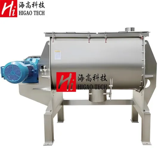 Stainless Steel Dry Powder Mixer Safe Convenient Operation CE Mixing Equipment