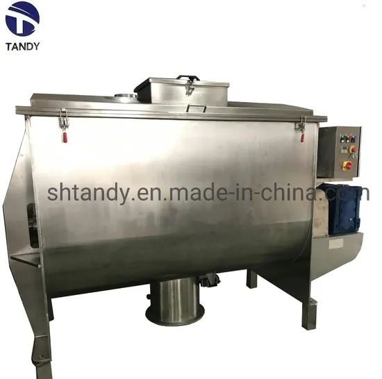 Icecream Powder Homogenization Stainless Steel Double Helix Mixer
